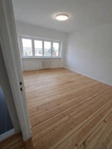 Sanierung eines Wohnraums - Bild Zustand nachher - C2GmbH Sanierung aus einer Hand